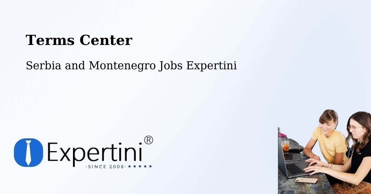 Terms of Service – Vernon - Serbia and Montenegro Jobs Expertini